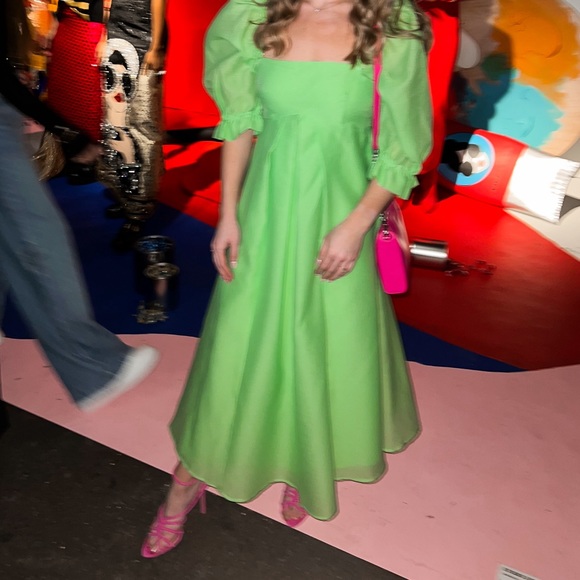 ASOS Green Midi Dress - Picture 2 of 6